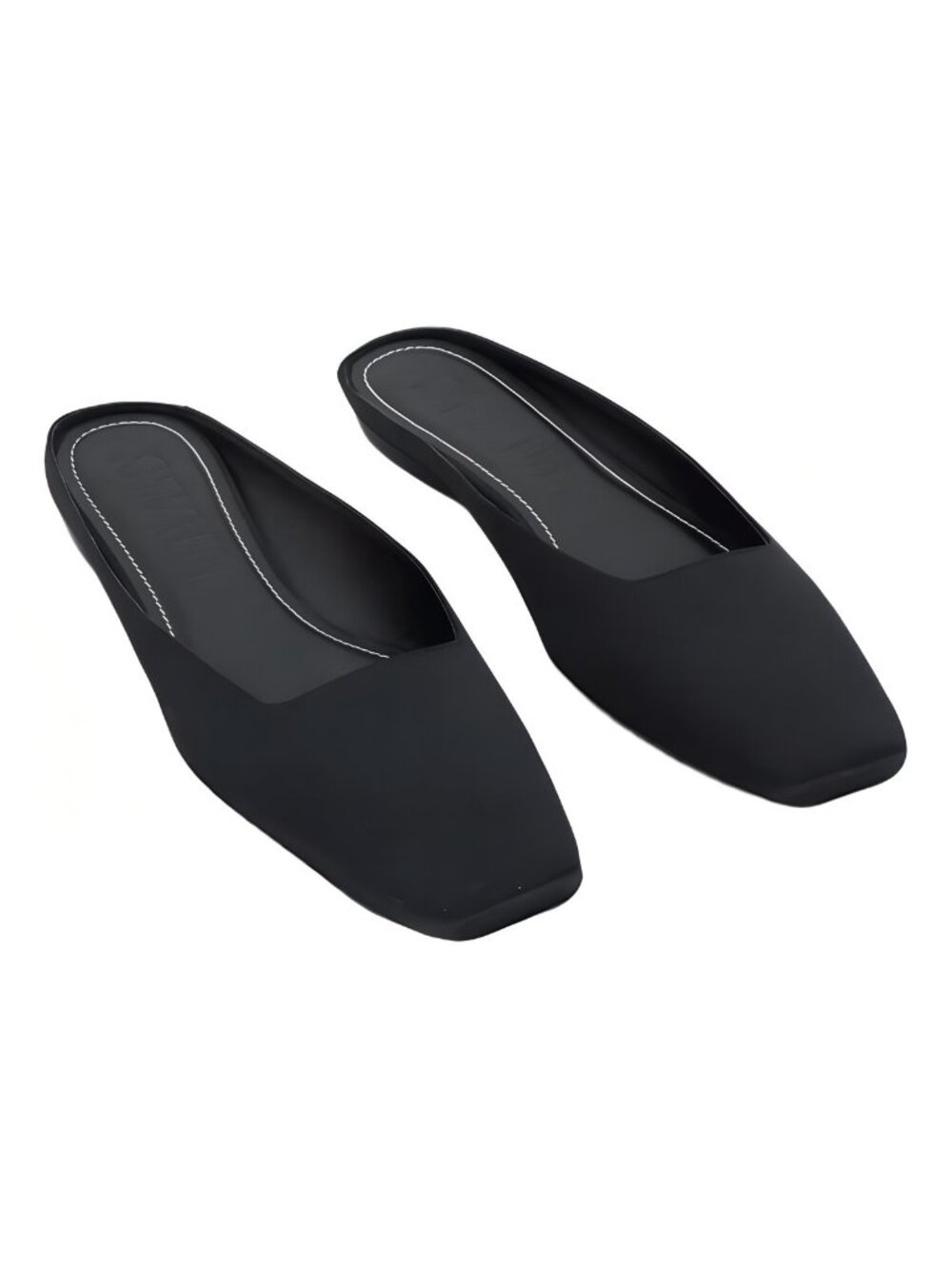 STAUD Otto Flat Mule Black Womens Size US 9M EU 39